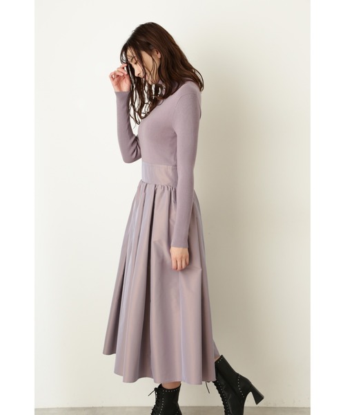 JILL STUART(ジルスチュアート)の「◆《Endy ROBE》ナティワンピース(ワンピース・レディース・パープル/ブラック・0/2)」の11枚目の写真