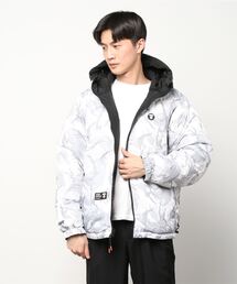 ジャケット・アウター AAPE BY A BATHING APE REVERSIBLE JACKET AAPE BY A BATHING APE（エーエイプバイアベイシングエイプ） コート