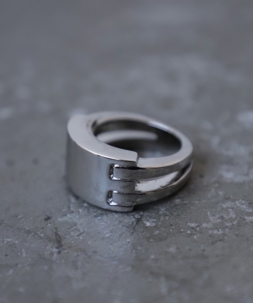 shiki tokyo(シキトウキョウ)の「Volume The Ring / ボリュームリング(リング・メンズ・シルバー・SMALL/MEDIUM/LARGE)」の4枚目の写真