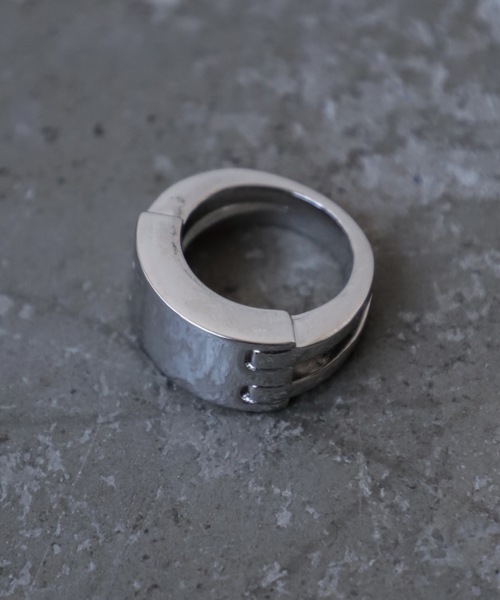 shiki tokyo(シキトウキョウ)の「Volume The Ring / ボリュームリング(リング・メンズ・シルバー・SMALL/MEDIUM/LARGE)」の13枚目の写真