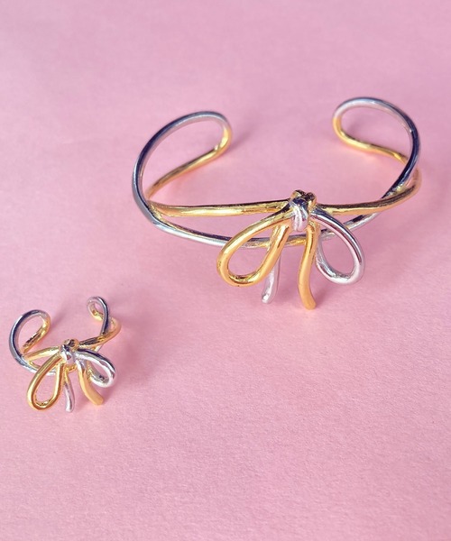 didizizi(ディディジジ)の「リボン リング(リング・レディース・ピンク/その他・FREE)」の6枚目の写真