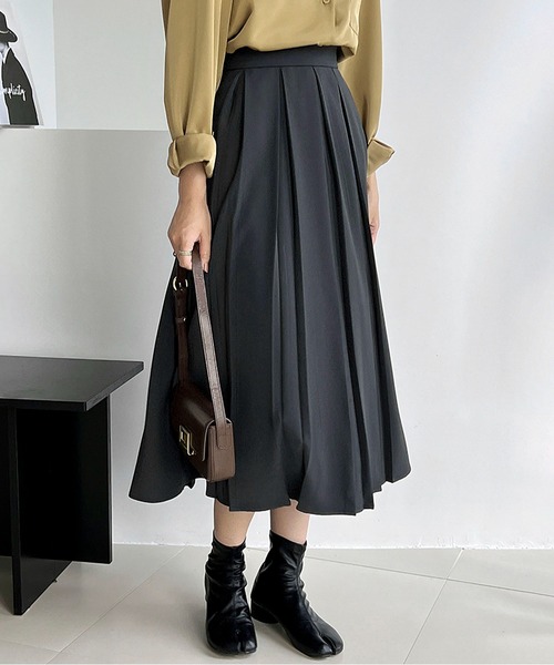 MAISON DE THERESE（メゾン ド テレーズ）の「プリーツスカート（スカート・レディース・グレー/ブラック/ブラック系/グレー系・M/L/S）」の16枚目の写真