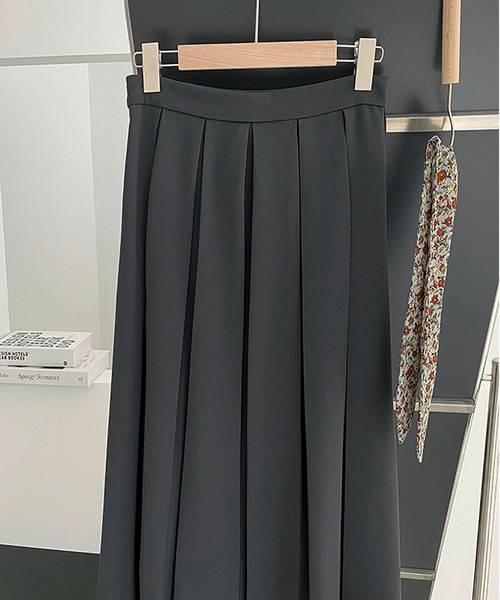 MAISON DE THERESE（メゾン ド テレーズ）の「プリーツスカート（スカート・レディース・グレー/ブラック/ブラック系/グレー系・M/L/S）」の21枚目の写真