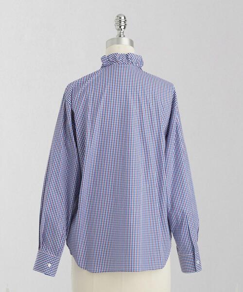LOEFF◆SOKTAS社/コットンチェックフリルスタンドブラウス/FREE/コットン/8821-299-0045// 楽天市場】【SALE／50%OFF】＜LOEFF(ロエフ)＞コットン チェック