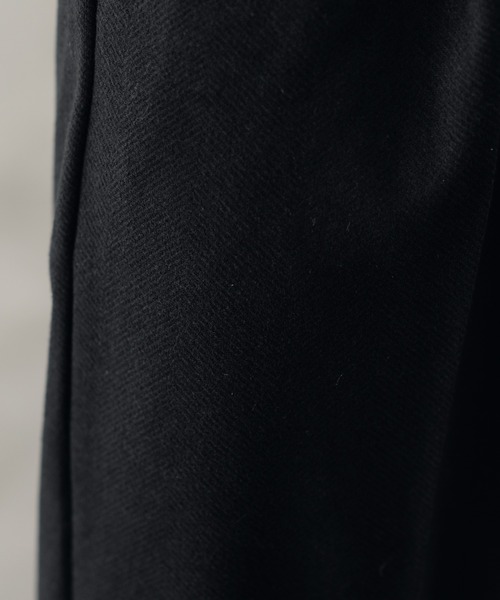 epnok(エプノック)の「ヘリンボーンワイドストレートパンツ(スラックス・メンズ・ブラック/ベージュ・SMALL/MEDIUM/LARGE)」の12枚目の写真