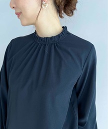 PICCIN | 衿フリルギャザーブラウス(シャツ/ブラウス)