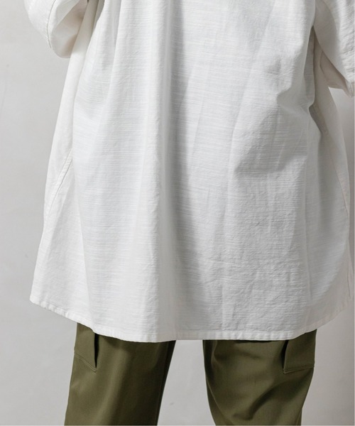 ARMY TWILL(アーミーツイル)の「【ARMY TWILL/アーミーツイル】別注 スモックシャツ(シャツ/ブラウス・メンズ・ホワイト/ブラック・MEDIUM/LARGE)」の13枚目の写真