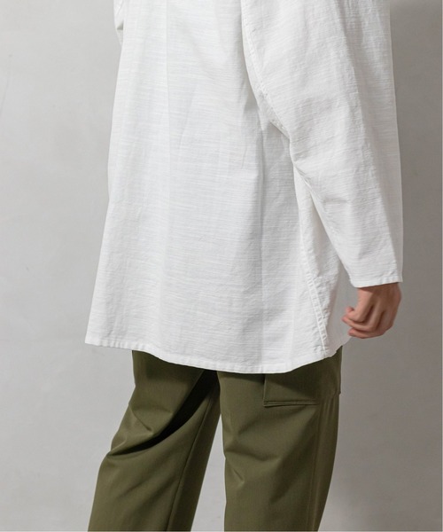 ARMY TWILL(アーミーツイル)の「【ARMY TWILL/アーミーツイル】別注 スモックシャツ(シャツ/ブラウス・メンズ・ホワイト/ブラック・MEDIUM/LARGE)」の20枚目の写真