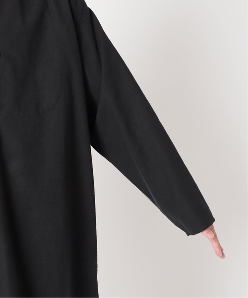 ARMY TWILL(アーミーツイル)の「【ARMY TWILL/アーミーツイル】別注 スモックシャツ(シャツ/ブラウス・メンズ・ホワイト/ブラック・MEDIUM/LARGE)」の4枚目の写真
