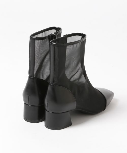 LOWRYS FARM(ローリーズファーム)の「シアーブーツ 260864(パンプス・レディース・アイボリー/ブラック・MEDIUM/LARGE)」の7枚目の写真