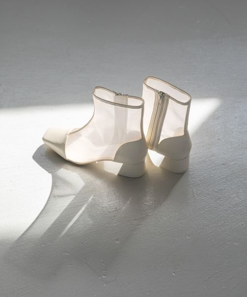 LOWRYS FARM(ローリーズファーム)の「シアーブーツ 260864(パンプス・レディース・アイボリー/ブラック・MEDIUM/LARGE)」の12枚目の写真