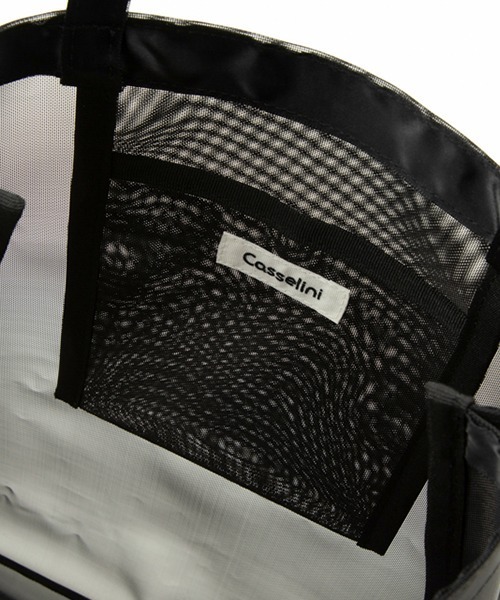 Casselini（キャセリーニ）の「Casselini(キャセリーニ)クロスステッチ風トート（トートバッグ・レディース・ブラウン/サックスブルー/ブラック・FREE）」の10枚目の写真