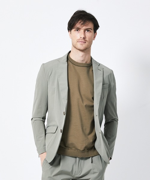 junhashimoto（ジュンハシモト）の「TRAVEL LIGHT JKT（テーラードジャケット・メンズ・ライトグレー/ベージュ/グレー・2/4/3/5）」の2枚目の写真