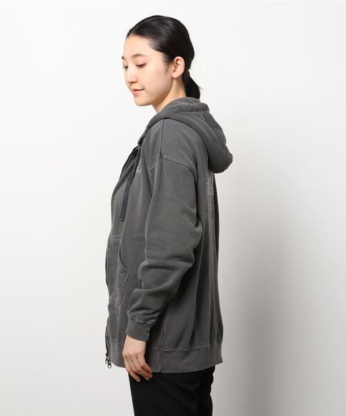 BILLABONG(ビラボン)の「【直営店限定】BILLABONG レディース LONG ZIP HOODED スウェットジャケット 【2022年春夏モデル】/ビラボンジップアップパーカー(パーカー・レディース・ブラック/オフホワイト/イエロー/ブルー・MEDIUM/LARGE)」の6枚目の写真