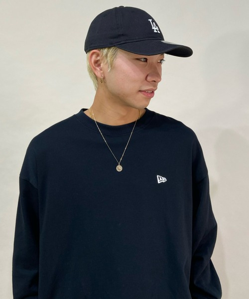 NEW ERA(ニューエラ)の「NEW WRA/ニューエラ ビッグシルエット バックプリントロンT 13061516/13061517(Tシャツ/カットソー・メンズ・ブラック/ホワイト・XL/M/L)」の5枚目の写真