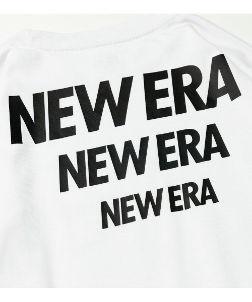 NEW ERA(ニューエラ)の「NEW WRA/ニューエラ ビッグシルエット バックプリントロンT 13061516/13061517(Tシャツ/カットソー・メンズ・ブラック/ホワイト・XL/M/L)」の10枚目の写真