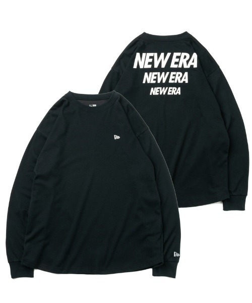 NEW ERA(ニューエラ)の「NEW WRA/ニューエラ ビッグシルエット バックプリントロンT 13061516/13061517(Tシャツ/カットソー・メンズ・ブラック/ホワイト・XL/M/L)」の12枚目の写真