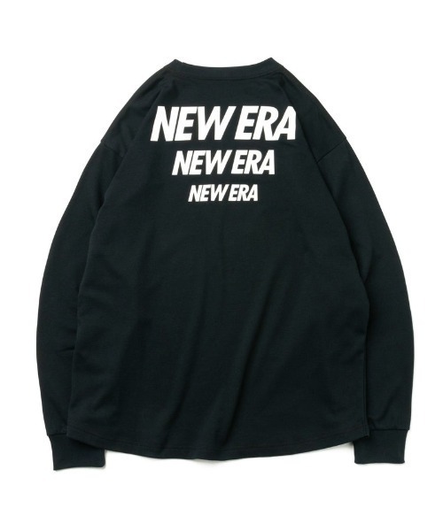 NEW ERA(ニューエラ)の「NEW WRA/ニューエラ ビッグシルエット バックプリントロンT 13061516/13061517(Tシャツ/カットソー・メンズ・ブラック/ホワイト・XL/M/L)」の13枚目の写真