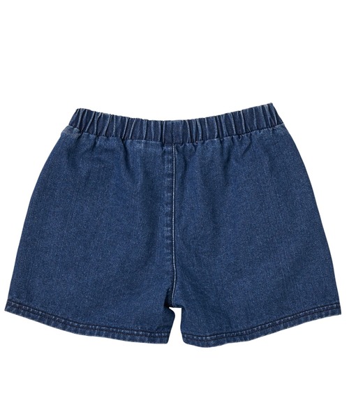 ROXY（ロキシー）の「MINI GRAVEL/ロキシーキッズショートパンツ（デニムパンツ・キッズ・インディゴブルー/ブルー・100/110/120/130/140/150）」の3枚目の写真