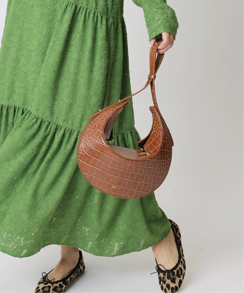 U by SPICK&SPAN(ユーバイスピックアンドスパン)の「【JW PEI / ジェイダブリューペイ】Rantan Bag◆(ハンドバッグ・レディース・ブラウン/アイボリー・FREE)」の2枚目の写真