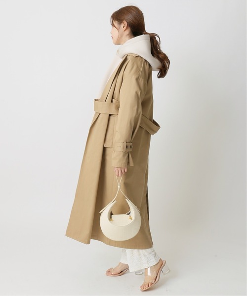 U by SPICK&SPAN(ユーバイスピックアンドスパン)の「【JW PEI / ジェイダブリューペイ】Rantan Bag◆(ハンドバッグ・レディース・ブラウン/アイボリー・FREE)」の9枚目の写真