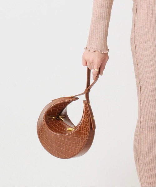 U by SPICK&SPAN(ユーバイスピックアンドスパン)の「【JW PEI / ジェイダブリューペイ】Rantan Bag◆(ハンドバッグ・レディース・ブラウン/アイボリー・FREE)」の10枚目の写真