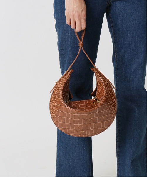 U by SPICK&SPAN(ユーバイスピックアンドスパン)の「【JW PEI / ジェイダブリューペイ】Rantan Bag◆(ハンドバッグ・レディース・ブラウン/アイボリー・FREE)」の7枚目の写真