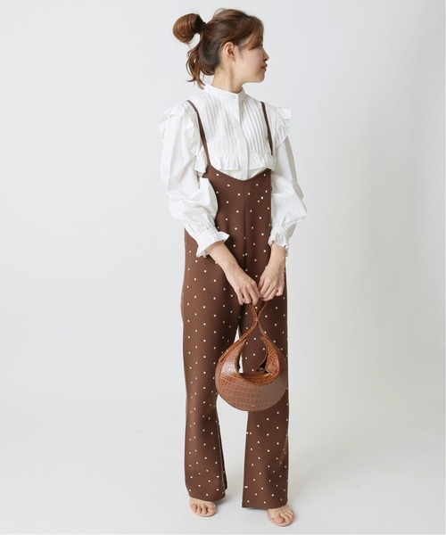 U by SPICK&SPAN(ユーバイスピックアンドスパン)の「【JW PEI / ジェイダブリューペイ】Rantan Bag◆(ハンドバッグ・レディース・ブラウン/アイボリー・FREE)」の14枚目の写真