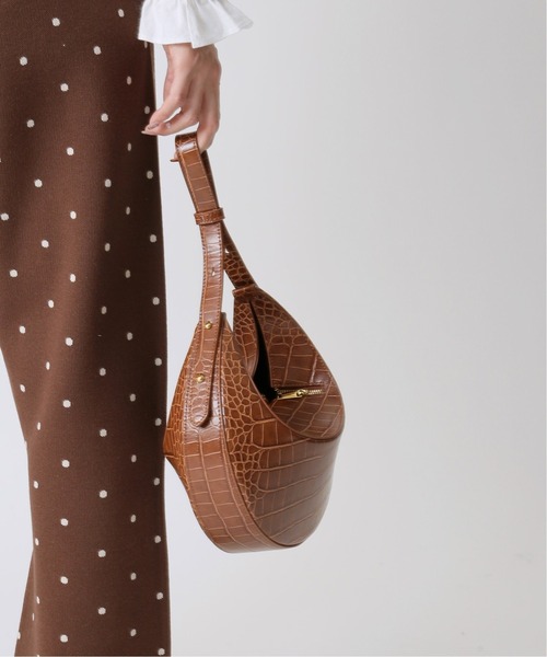 U by SPICK&SPAN(ユーバイスピックアンドスパン)の「【JW PEI / ジェイダブリューペイ】Rantan Bag◆(ハンドバッグ・レディース・ブラウン/アイボリー・FREE)」の4枚目の写真