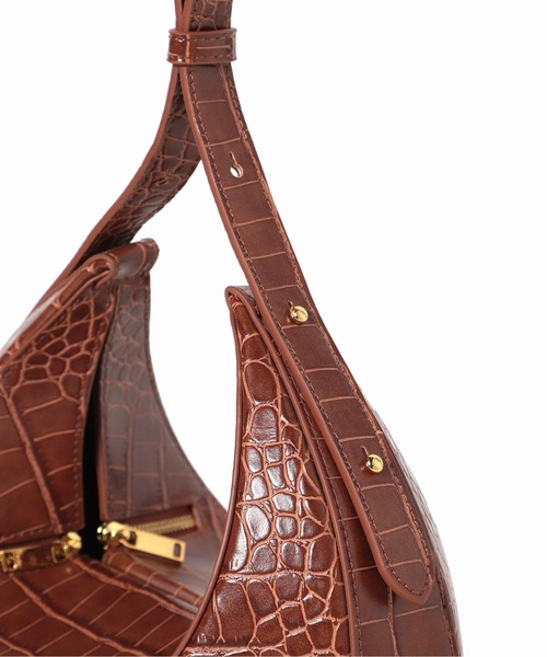 U by SPICK&SPAN(ユーバイスピックアンドスパン)の「【JW PEI / ジェイダブリューペイ】Rantan Bag◆(ハンドバッグ・レディース・ブラウン/アイボリー・FREE)」の8枚目の写真