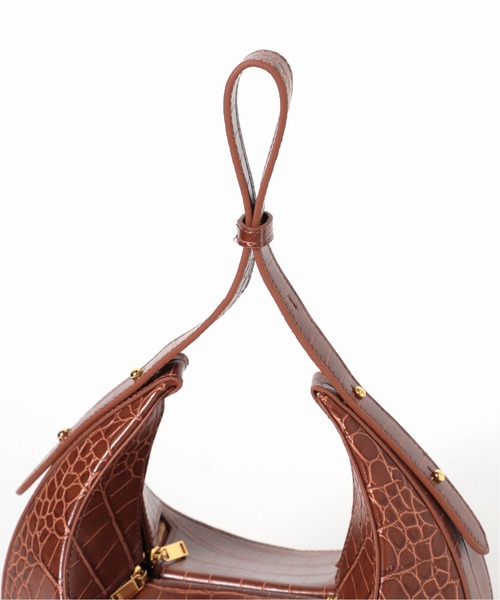 U by SPICK&SPAN(ユーバイスピックアンドスパン)の「【JW PEI / ジェイダブリューペイ】Rantan Bag◆(ハンドバッグ・レディース・ブラウン/アイボリー・FREE)」の15枚目の写真