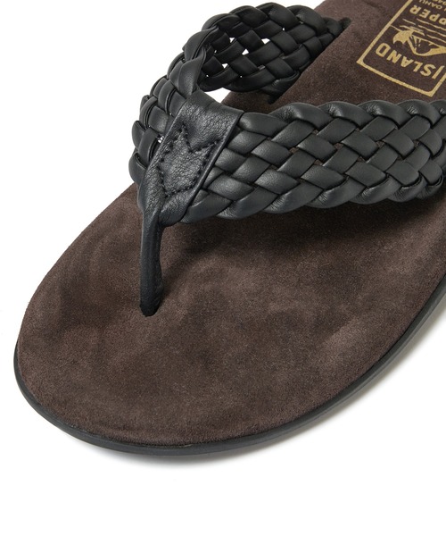 MEN'S BIGI(メンズビギ)の「ISLAND SLIPPER別注サンダル(サンダル・メンズ・ダークブラウン・02/04/03)」の5枚目の写真
