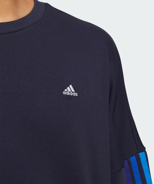 adidas（アディダス）の「シティ スウェット トップ  / アディダス（スウェット・メンズ・ブラック/ヘザーグレー/ダークブルー・MEDIUM/LARGE/X-LARGE/XX-LARGE/SMALL/XXX-LARGE）」の13枚目の写真