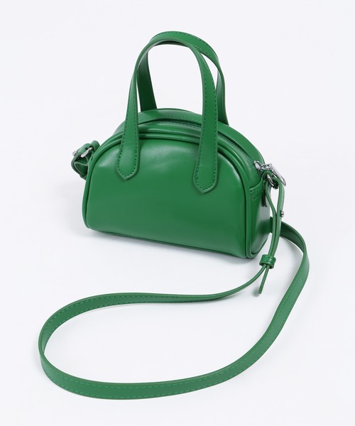 WC（ダブル シー）の「ラウンドミニショルダー（ショルダーバッグ・レディース・ブラック/グリーン・FREE）」の21枚目の写真