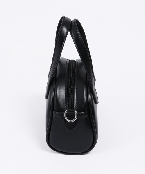 WC（ダブル シー）の「ラウンドミニショルダー（ショルダーバッグ・レディース・ブラック/グリーン・FREE）」の4枚目の写真