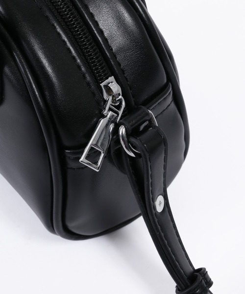 WC（ダブル シー）の「ラウンドミニショルダー（ショルダーバッグ・レディース・ブラック/グリーン・FREE）」の7枚目の写真