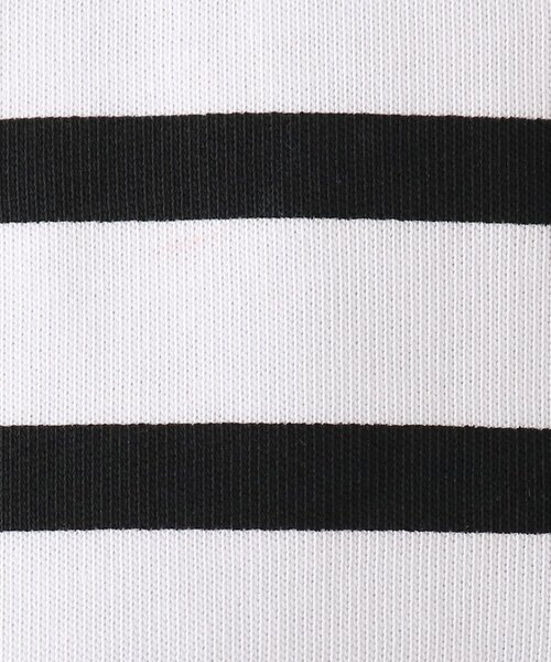 OPAQUE.CLIP（オペークドットクリップ）の「◆【OC】オーガニックコットン度詰天竺 ワイドボーダーカットソー（Tシャツ/カットソー・レディース・ブルー系2/ホワイト系その他3・38/36）」の10枚目の写真