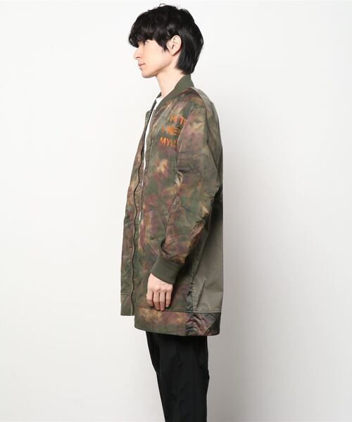 ONE MADE（ワンメイド）の「ONEMADE（ワンメイド）ONEｰ957/@LONG MA-1（ブルゾン・メンズ・ブラウン・48/50）」の2枚目の写真