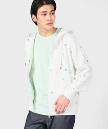 Psycho Bunny（サイコバニー）の「カラフルロゴパターン ジップ