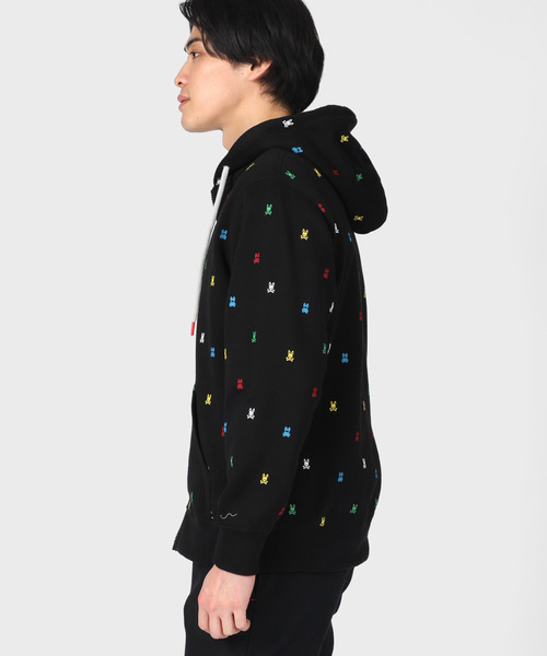 新品 サイコバニー Psycho Bunny カラフル トートバッグ ブラック 新品 サイコバニー Psycho Bunny カラフル トートバッグ ブラック