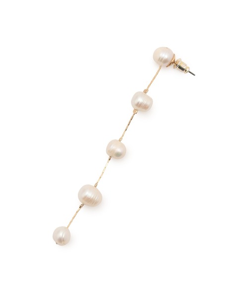 VIS（ビス）の「淡水パールとばしピアス（ピアス（両耳用）・レディース・ホワイト/ホワイト系その他・FREE）」の7枚目の写真