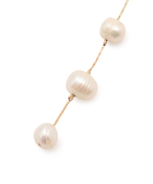 VIS（ビス）の「淡水パールとばしピアス（ピアス（両耳用）・レディース・ホワイト/ホワイト系その他・FREE）」の6枚目の写真