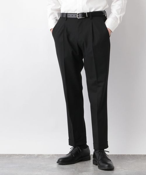 GLOBAL WORK(グローバルワーク)の「Salon de GW/ストレッチTRパンツ/260951(スラックス・メンズ・ブラック/ブルー/ネイビー/チャコールグレー・SMALL/MEDIUM/X-LARGE/LARGE)」の2枚目の写真