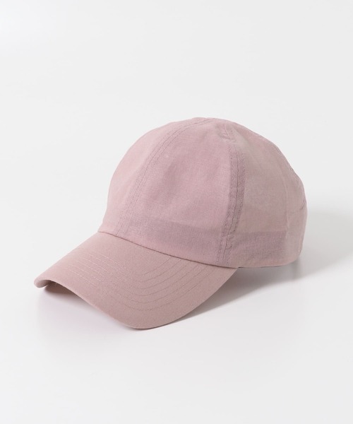 URBAN RESEARCH（アーバンリサーチ）の「コットンリネンキャップ（キャップ・レディース・ライトブルー/ベージュ/ホワイト/ピンク/ブラウン・-）」の17枚目の写真