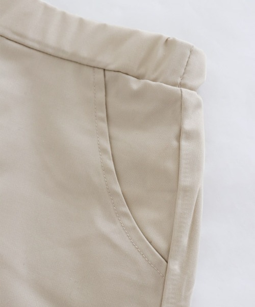 kidsヘムフレアカプリパンツ