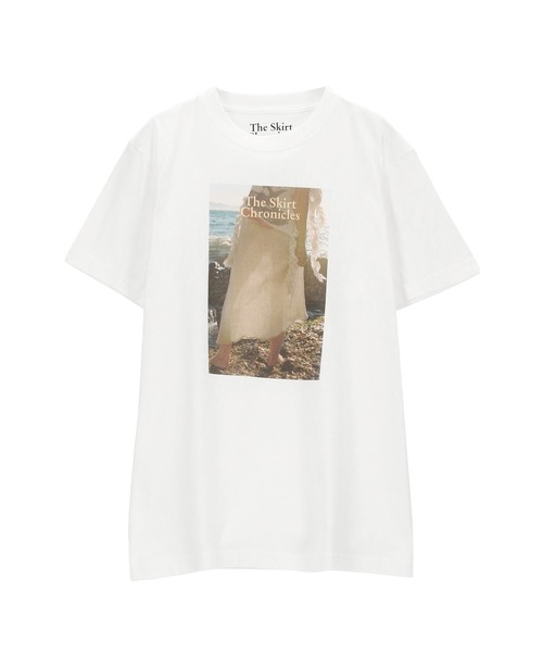 ADAM ET ROPE'（アダムエロペ）の「【The Skirt Chronicles for BIOTOP】Tee 22SS（Tシャツ/カットソー・レディース・ホワイト/ホワイト系その他/ホワイト系その他2/ホワイト系その他3・M）」の7枚目の写真