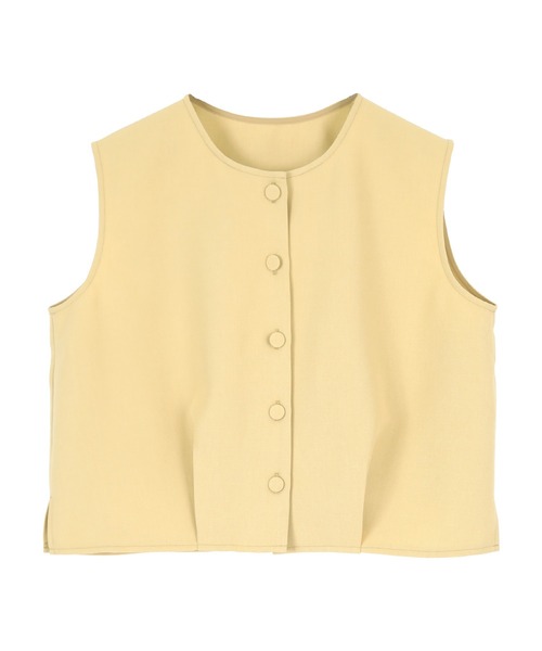 titivate(ティティベイト)の「リネンライクコンパクトトップス(シャツ/ブラウス・レディース・ライトカーキ/イエロー/ライトブラウン/ブラック・S/M)」の7枚目の写真