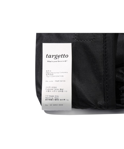 TARGETTO（ターゲット）の「【TARGETTO 】システムクロスバッグ / SYSTEM CROSS BAG（ショルダーバッグ・レディース・ブラック・FREE）」の10枚目の写真
