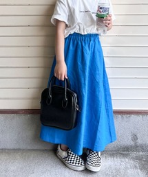 CIAOPANIC TYPY | 【KIDS】OROSOリネンフレアマキシスカート(スカート)