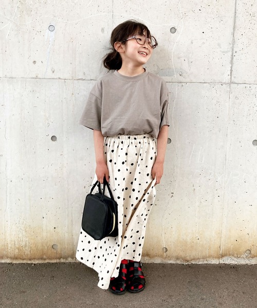 CIAOPANIC TYPY（チャオパニックティピー）の「【KIDS】OROSOリネンフレアマキシスカート（スカート・キッズ・アイボリー/ブルー・SMALL/MEDIUM/LARGE/X-LARGE/XX-LARGE）」の22枚目の写真